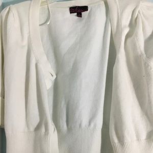 White Cardigan